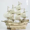 3D ship de madeira jigsaw brinquedos aprendizagem edifício edifício robô modelo diy vela barco plano puzzle presente de aviões crianças brinquedo para crianças 201218