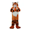 2022 Halloween Orange Tiger Mascot Costume Top Quality Cartoon Character Outfits Adults Size Christmas Carnival Birthday Party Outdoor Outfit