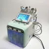 6in1 Taşınabilir Hydra Mikrodermabrazyon Makinesi Cilt Temizleme Soyulması Radyo Frekansı Yüz Gençlik Salonu Kullanım Güzellik Ekipmanları