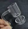Senaste kvarts Terp Vakuum Banger Domeless Terp Slurper Up Oil Quartz Bangers Nail med 25 mm OD 30mm Botten för glas Bong Oil Rigs
