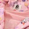 Giacche primaverili per bambini Ragazze Unciorn Giacca a vento Bambini Con cappuccio in pile Cappotti antipioggia Abiti a prova di acqua Teeangers Girl Blazer LJ2011307838596