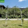 Kraflo Garden Ограждение Свадебная арка Цветочная стойка Открытый Руководство винограда из кованого железа 19 мм Розовая Лофа альпинистская рама