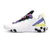 React Element 87 Mens Trainer Löparskor Antracit Solar Red Triple Black UNDERCOVER 55 Hyper Fusion Royal Tint Desert Sand Dam Walking Sneakers