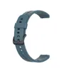 Braccialetto per cinturino in silicone in silicone nero in fibbia nera per Huawei Watch Fit Mini 100pcs / lot