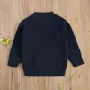 US Warehouse 0-6Years Toddler Baby Girl Autumn Winter Sweaters Long Sleeve Solid Fashion Knitting Coat 5Styles