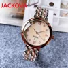 Fashion Lady Quartz Watch 33mm Elegant Women Dress Relogio Famous Luxury Rose Gold Stainless Steel Silver Wristwatches Small Clock
