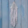 Black Tassel Dream Catcher Wall Decoration Handgjorda vindklockor hänge dreamcatcher hemväggskonst hänger dekorationer zyy182