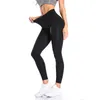 Yüksek Bel Spor Tayt Kadınlar Egzersiz Push Up Legging Moda Katı Renk Vücut Geliştirme Jeggings Kadın Pantolon1