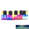 1000 sztuk 5 ml Gradient Color Refillable Butelki Szklane rolki na olejku Essential Oil Puste butelek Perfumy Piłka