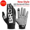 ROCKBROS Guantes de ciclismo Pantalla táctil impermeable MTB BICICLETA BICICLETA TERMAL TERMAL MOTORCOCLE GOLVER EQUIPO DEPORTIVO DE OTOÑOS 220218