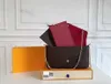 3 Stück/Set Lieblings-Luxus-Designer-Taschen, Multi-Pochette-Zubehör, Damen-Umhängetasche, Messenger-Blumen-Umhängetasche, Damen-Leder mit Box, versandkostenfrei