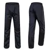 Qian imperméables imperméables femmes / hommes pantalons de pluie en plein air plus épais pantalons imperméables moto pêche camping pantalons de pluie 201202
