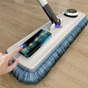 Magic Self-Cleaning Squeeze Mop Mikrofiber Spin And Go Düz Paspas Zemin Ev Temizlik Aracı Banyo Aksesuarları 211.224 Yıkama İçin