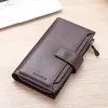 Hot Sale Unisex Womens Wallet Leather Pochette Men Wallet Card Holder Clutch Wallet Cartera Mujer Purse Designers Pochette Uomo