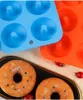 Silicone Donut Mold Mold Pan DIY Donuts 6 Graid Mold Maker Non-Stick Bolo Pastelaria Ferramentas