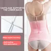 Midja stöd 3 i 1 Postpartum Recovery Belly Wrap Pelvis Belt Body Shaper Postnatal Shapewear Maternity Band1