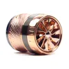 Quality Zinc Alloy Smoking Herb Grinder Diameter 63mm 4 Layer simple operate Large Grinder with Pollen Screen8244386