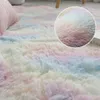 Plush Rug for Home Living Room Fluffy Carpet Thick Bedroom Decor Carpets Soft Rugs Anti-slip Floor Velvet Mat Tie Dyeing275x