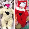 Newborn Clothes Baby Costume Rompers Toddler Pajamas Fleece Soft Baby jumpsuit Coats for babies Infant Baby Girl Clothes 012M 2018339679