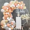 Macaron Ballon Chaîne De Mariage Fête D'anniversaire Décoration Enfants Baby Shower Ballon Garland Arch Kit 1er Anniversaire Ballon Bleu Ensemble F12423