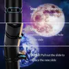 3 in 1 Star Earth Moon Projection Night Light 360° Rotatable Tripod DC5V USB Desk Living Room Bedroom Astronomy Planet Atmosphere Decor Lamp