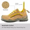 SAFETOE sicurezza traspirante con puntale in acciaio da lavoro uomo casual calzature protettive anti-piercing stivali sportivi scarpe donna Y200915