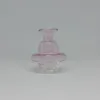 Kolorowe Palenie Szkło Carb Wstawka OD 32mm Bubble Dome Spinning for Quartz Termal Banger Bong Oil Dab Rigs Tool