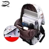 FengDong backpacks for children school bags for teenage girls feathers print schoolbag backpack child bag kids laptop backpack LJ201225