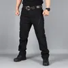 City Tactical Cargo Men Combat SWAT Army Military Pants Many Pockets Stretch Flexible Man Casual Trousers XXXL 201221