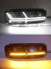 2PCS LED Chevrolet Captiva 2011-18 Runing Light Dynamic Turn Signal Fog Lamp FaceLift의 DRL 헤드 라이트 LED