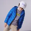 Balabala Winter Jacket Girls Boys Duckダウン子供たちのファッション服のジャケット厚い服20度ゼロから20度を超えるLJ201125