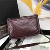 Handbag women bags handbag Retro oil wax wrinkled cattle hide Purse clutch shoulder messenger Shoulder Bags 5 colors 2 sizes YB30