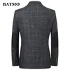 BATMO Chegada de alta qualidade de lã Casual blazer masculino mass de jaquetas casuais Men 9837 LJ201103