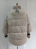 Chaqueta de pana suelta mujer streetwear algodón acolchado abrigo cálido abrigo de invierno blanco 201029