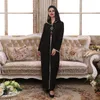 Etnisk Kläder Ramadan Eid Mubarak Abaya Dubai Turkiet Islam Hijab Muslim Fashion Dress Kaftan Robe Longue Femme Klänningar för kvinnor ca
