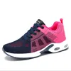 Blu fucsia Scarpe da donna 2022 commercio estero nuova scarpa casual traspirante leggero madre scarpe con lacci cuscino d'aria scarpe da ginnastica sportive transfrontaliere oo1