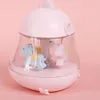 Carousel Music Night Light Cartoon Night Lamp för sovrum hem dekorationer