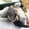 Cinturino i Gomma da 40 mm orologio sportivo da uomo uomo tutti i quadranti funzione di lavoro orologi da polso meccanici automat330s