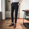 Nouveau costume de mode Slim Fit robe hommes pantalons grande taille affaires classique hommes bureau pantalon Y1114