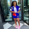 Toptan Beyzbol Takım Elbise Kadın Eşofman Şort İki Parçalı Set Kıyafetler Moda Mektup Baskı Yaz Spor K8516