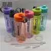 Bottiglia d'acqua di vendita calda per bevande sportive Shaker proteico Herbalife Bottiglia di nutrizione Bottiglia di acqua potabile diretta in plastica 1000 ml 201106