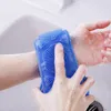 Magia Silicone escovas toalhas de banho esfregando de volta lama cascalho massagem corpo chuveiro estendido scrubber pele limpa chuveiro escovas IIA901