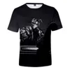 Rapper сок WRLD 3D печатная футболка, ношение улицы с коротким рукавом, мода, стиль Harajuku, специальная скидка