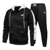 Drucken Herren Trainingsanzüge Set 2020 Neue Mode Schweißanzüge Frühling Herbst Männer Jacke Jogginghose 2 Stück Jogger Set Männliche Kleidung LJ201125