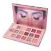 18 Kolory Paleta Eyeshadow Naturalne Shimmer Glitter Eye Shadow Paleta Proszek Wodoodporny Pigment Kosmetyczny Makeup Narzędzia