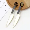 Stud Punk Fashion Knife Earring Cool Hip Hop Acrylic Long Earrings Shape Geometric Ear Studs311S