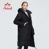 Astrid Winter Womens Coat Women Women Long Warm Parka Fashion Jacket com capuz Biodown Feminino Design 7042 201027