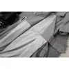 Projektant mody Summer Dres Ubrania eleganckie OL -Notched kołnierz Blazer Patchwork Tiulle Party Office Dress Y2001029058407