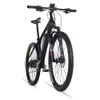 27.5 inç Elektrikli Bisiklet 36 V 250 W 9.6AH Karbon Fiber Bisiklet Ebike Shimano Dağ Bisikleti Şehir Yetişkinler için ShengMilo M50 Bisikletleri Moped