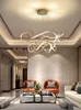 Lustres LED Ceiling Chandelier light lamp For LivingRoom Bedroom modern Large Lighting Fixtures AC85-260V Gold